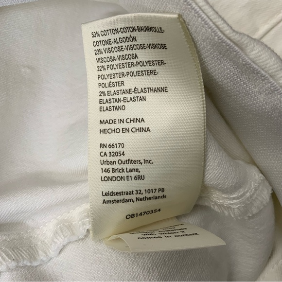 Free People We the free Penny Pull-On Jeans in Off White Wash. Women Size 28. - Picture 6 of 7